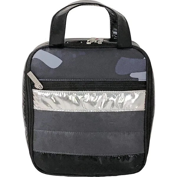 Iscream Black Camo Puffer Lunch Tote