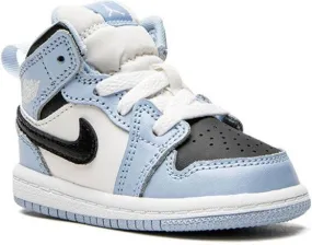 Jordan Kids Air Jordan 1 Mid Ice Blue sneakers