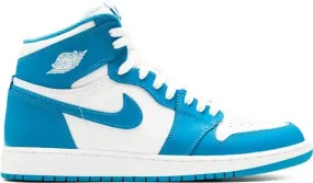 Jordan Kids Air Jordan 1 Retro High OG BG Unc sneakers White