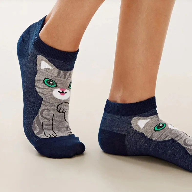 Kawaii Cute Ankle Socks - American Shorthair