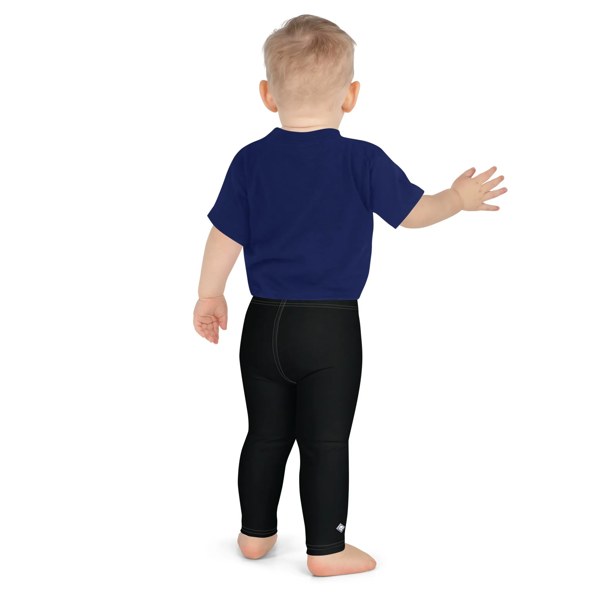 Kid's Boys Jiu-Jitsu Athletic Leggings 015 - Noir