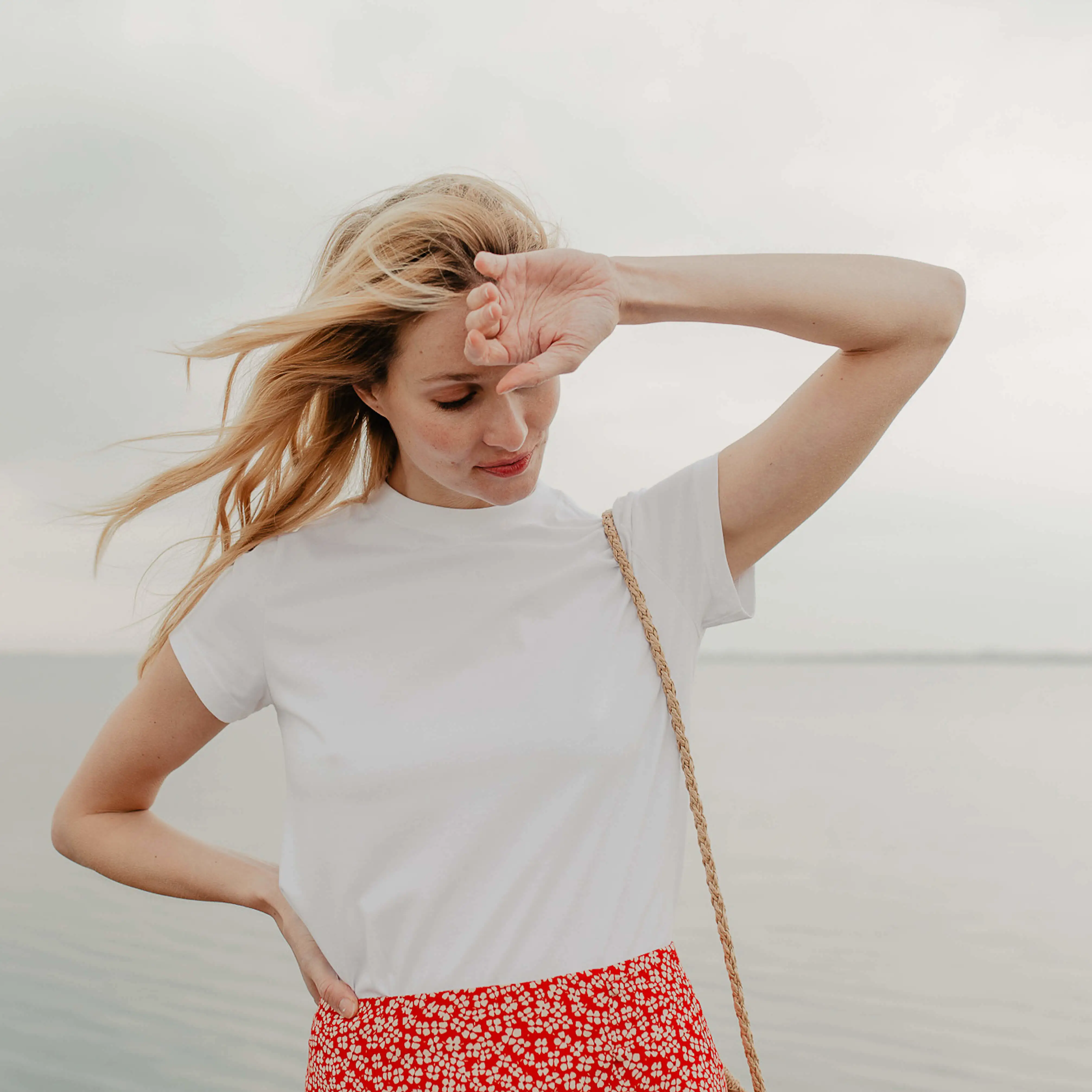 Le T-shirt Coton Supima Femme - Version ajustée