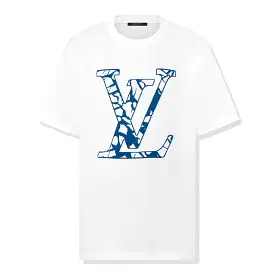 Louis Vuitton LV Ice Milk White Crewneck T Shirt