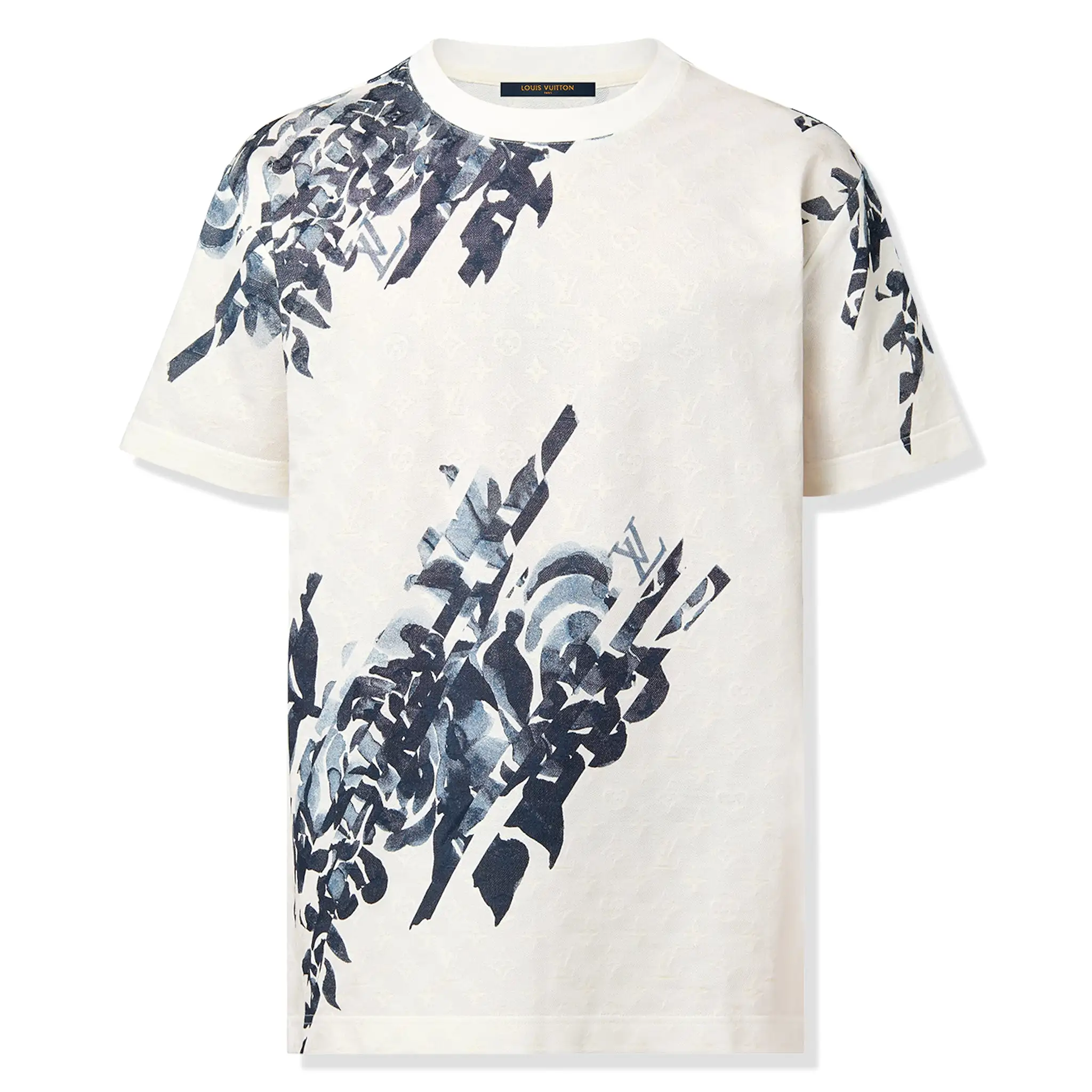 Louis Vuitton Monogram Cotton Piqué White T Shirt