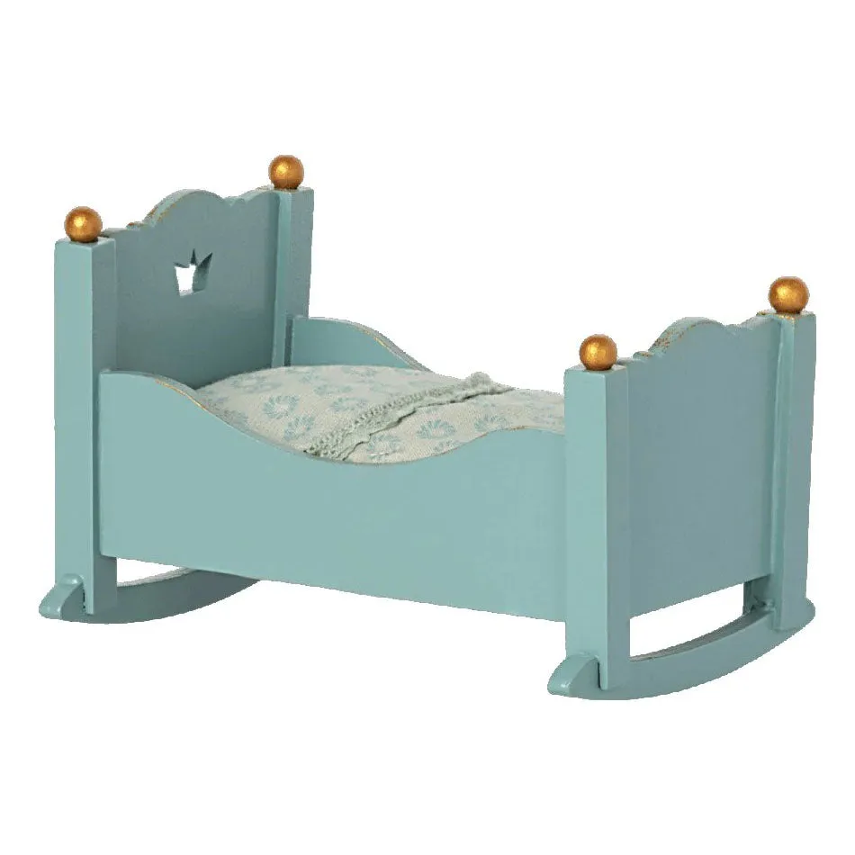 Maileg Cradle - Blue