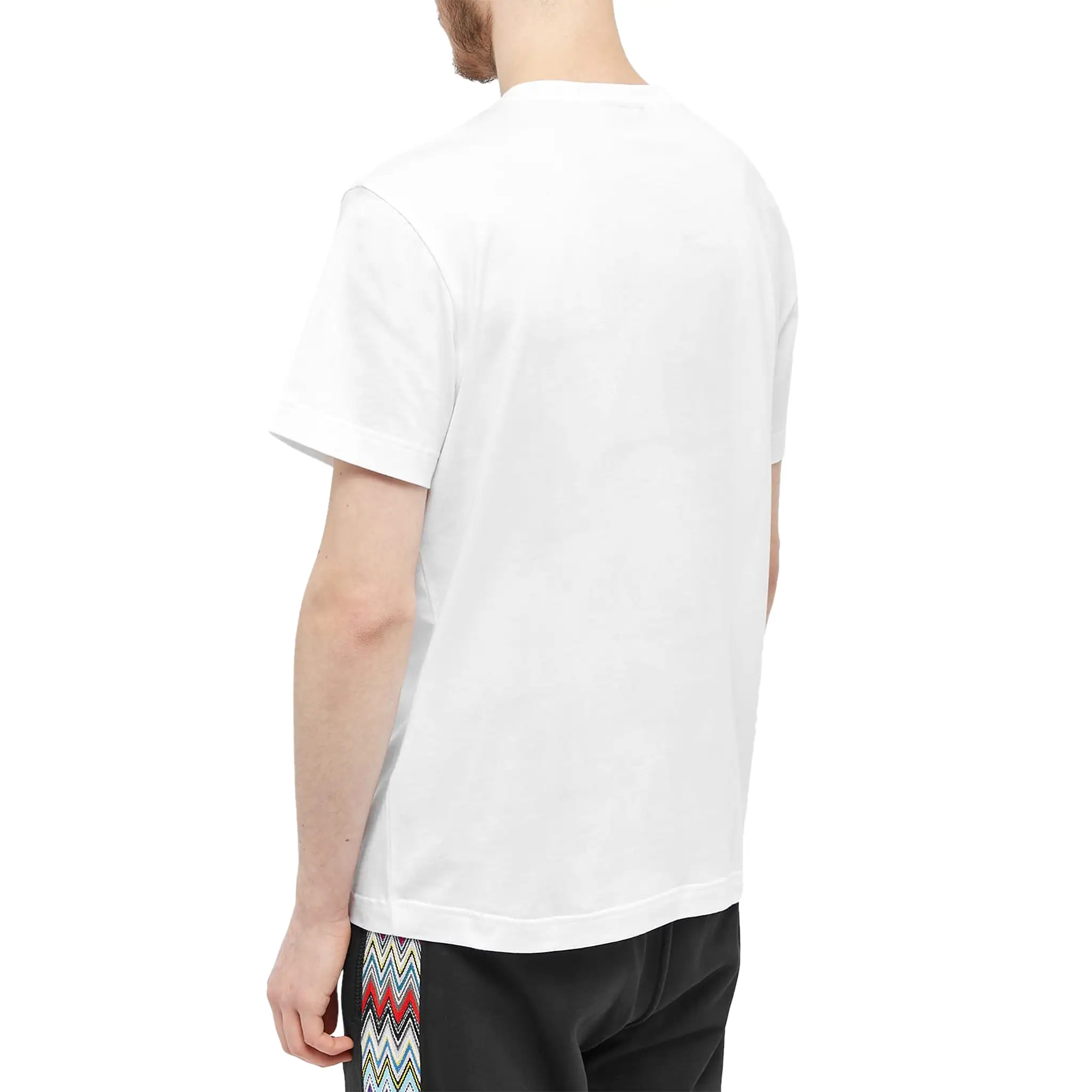 Missoni Embroidered Logo Optic White T Shirt