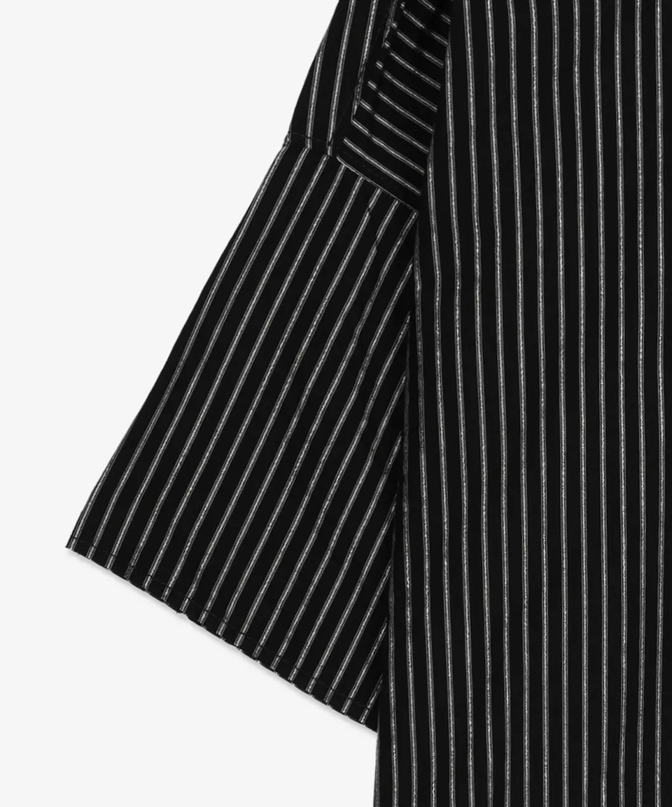 MM6 Maison Margiela  |Stripes Street Style Plain Short Sleeves Logo Shirts