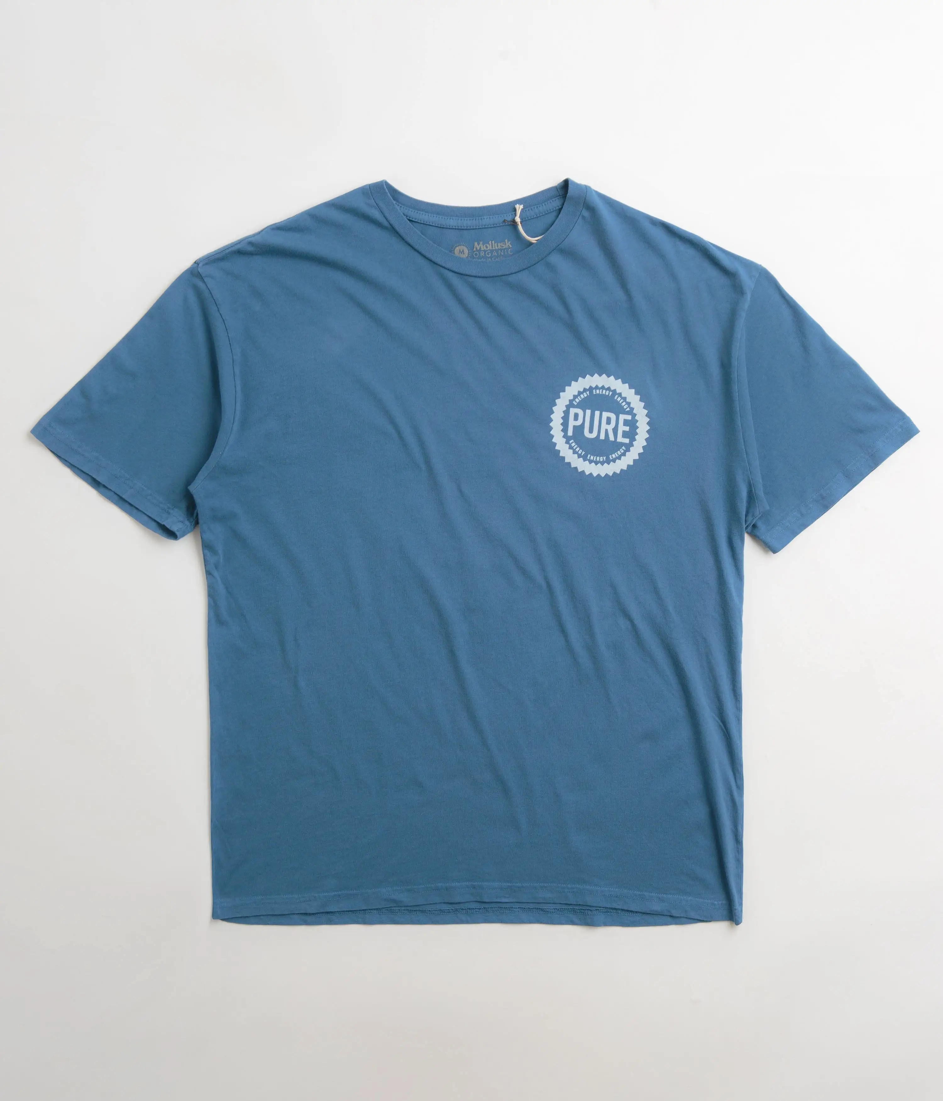 Mollusk Pure Energy T-Shirt - True Blue