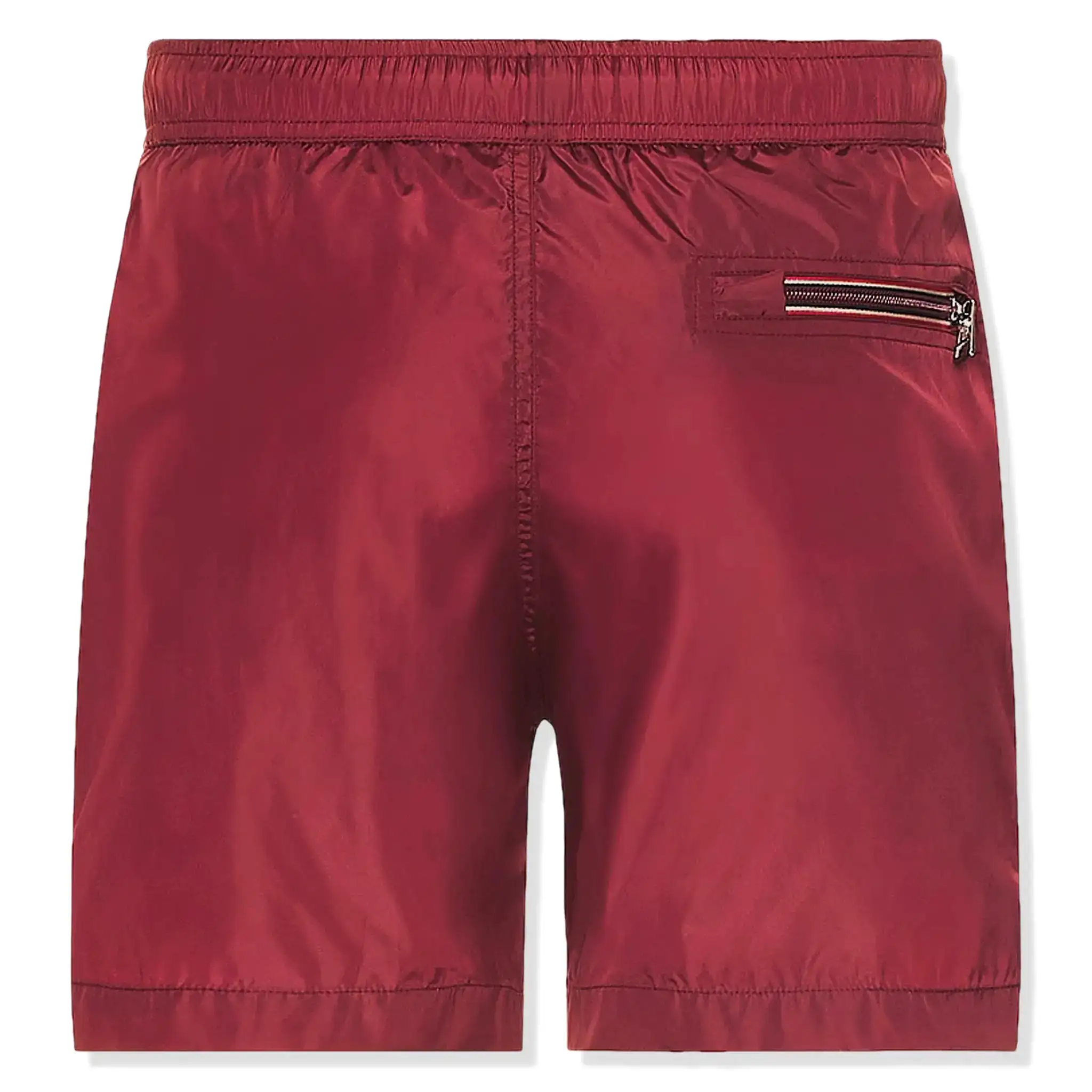 Moncler Burgundy Swim Shorts