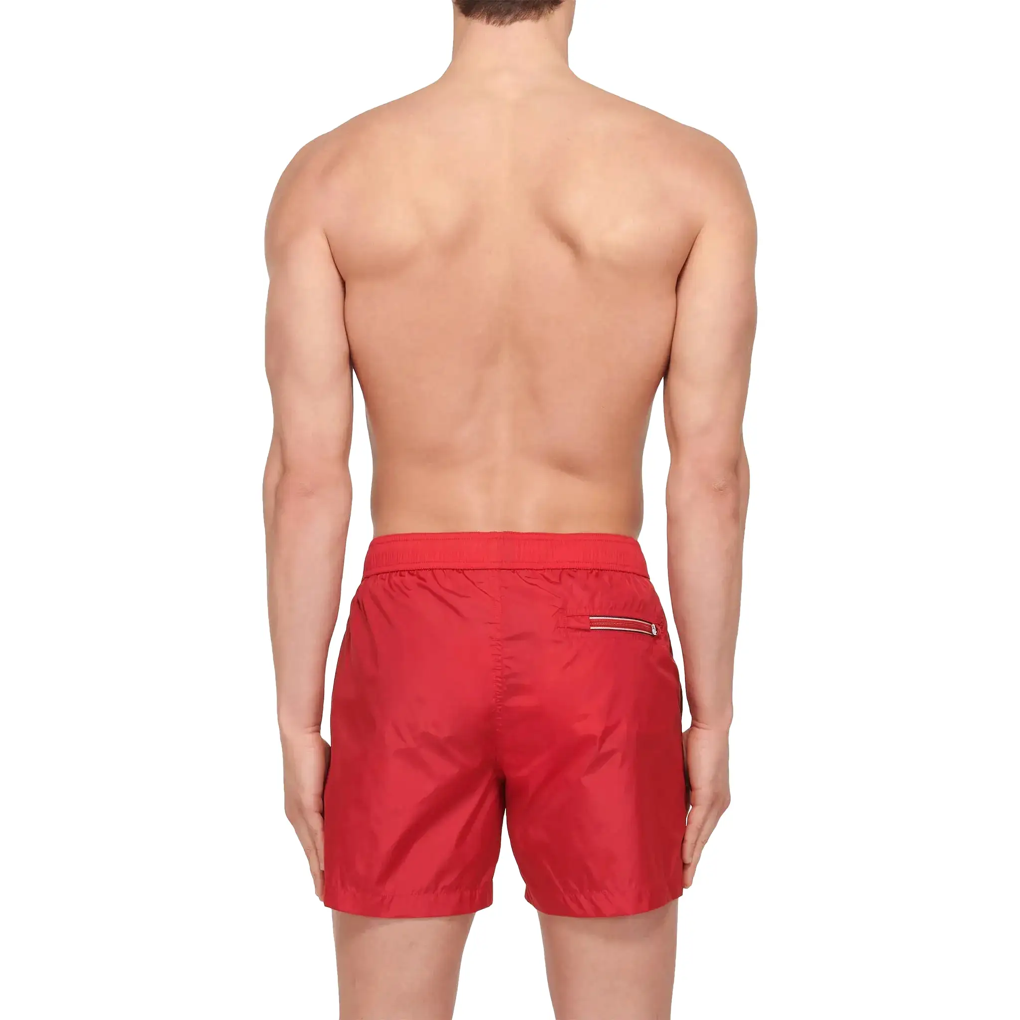 Moncler Red Swim Shorts