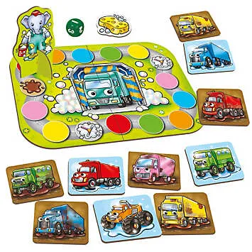 Mucky Trucks & Smelly Wellies Games by Orchard Toys | Look Again