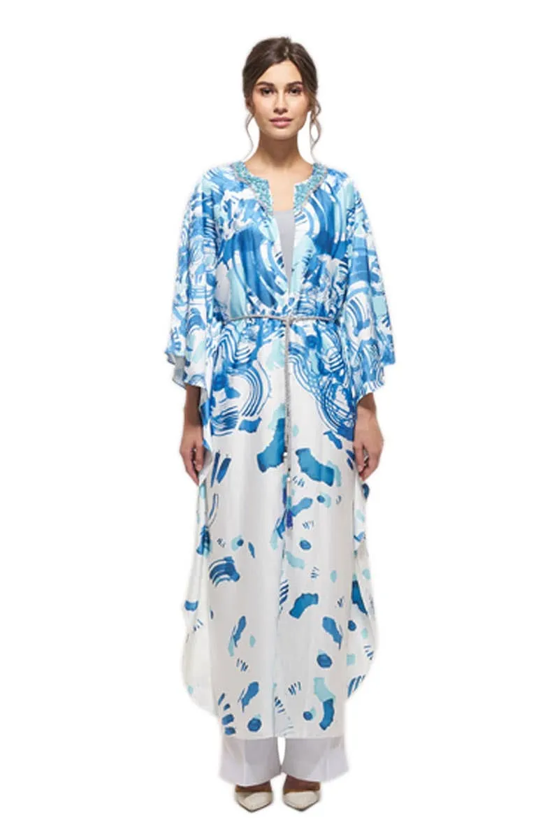 Multicolor Printed Rozalia Long Outerwear