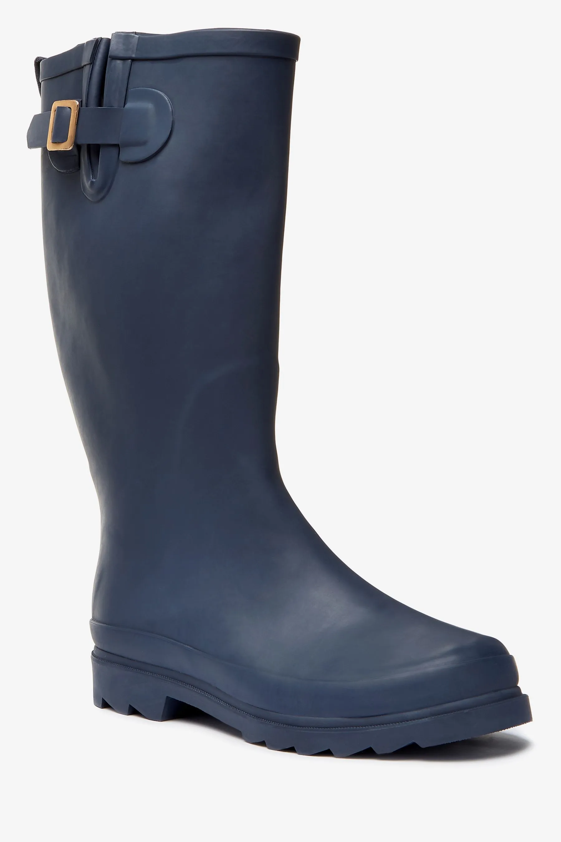 Navy Wellies