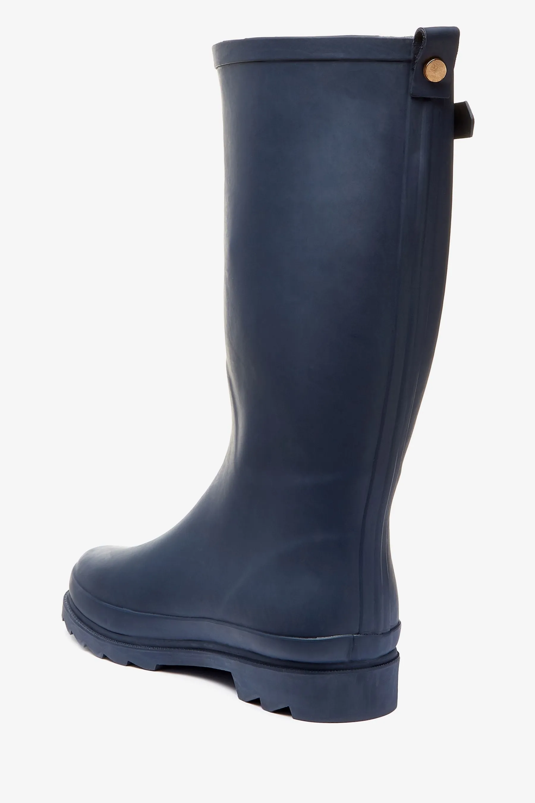 Navy Wellies