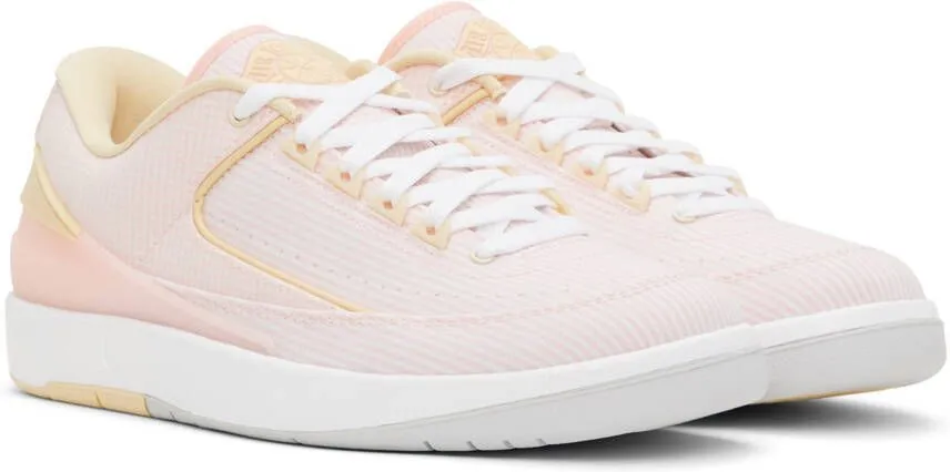 Nike Jordan Pink Air Jordan 2 Retro Low Sneakers