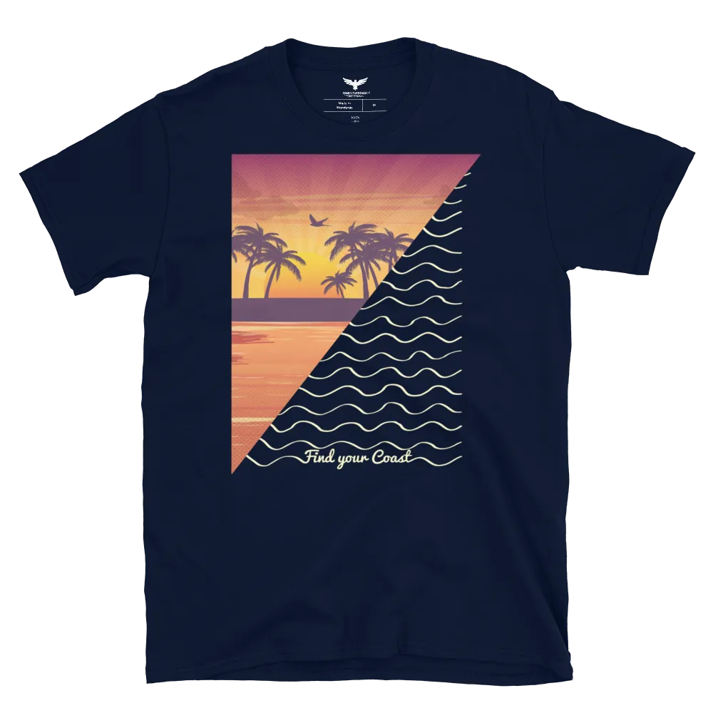 Ocean Sunset Short Sleeve Tees