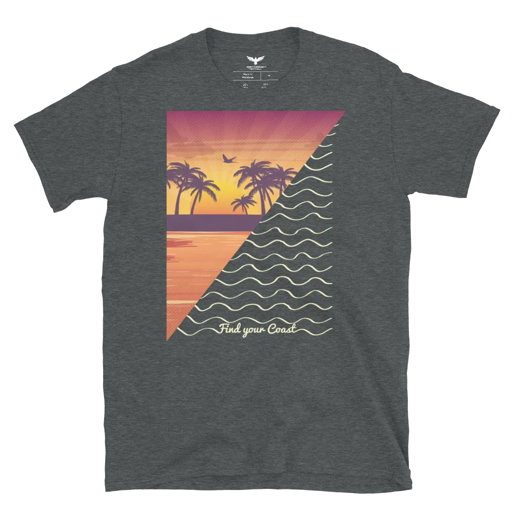 Ocean Sunset Short Sleeve Tees