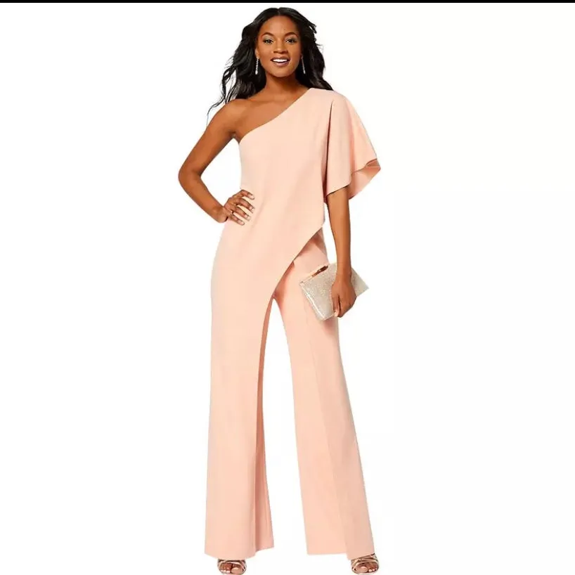 Off Shoulder Rompers Women Elegant Party Bodycon Jumpsuit