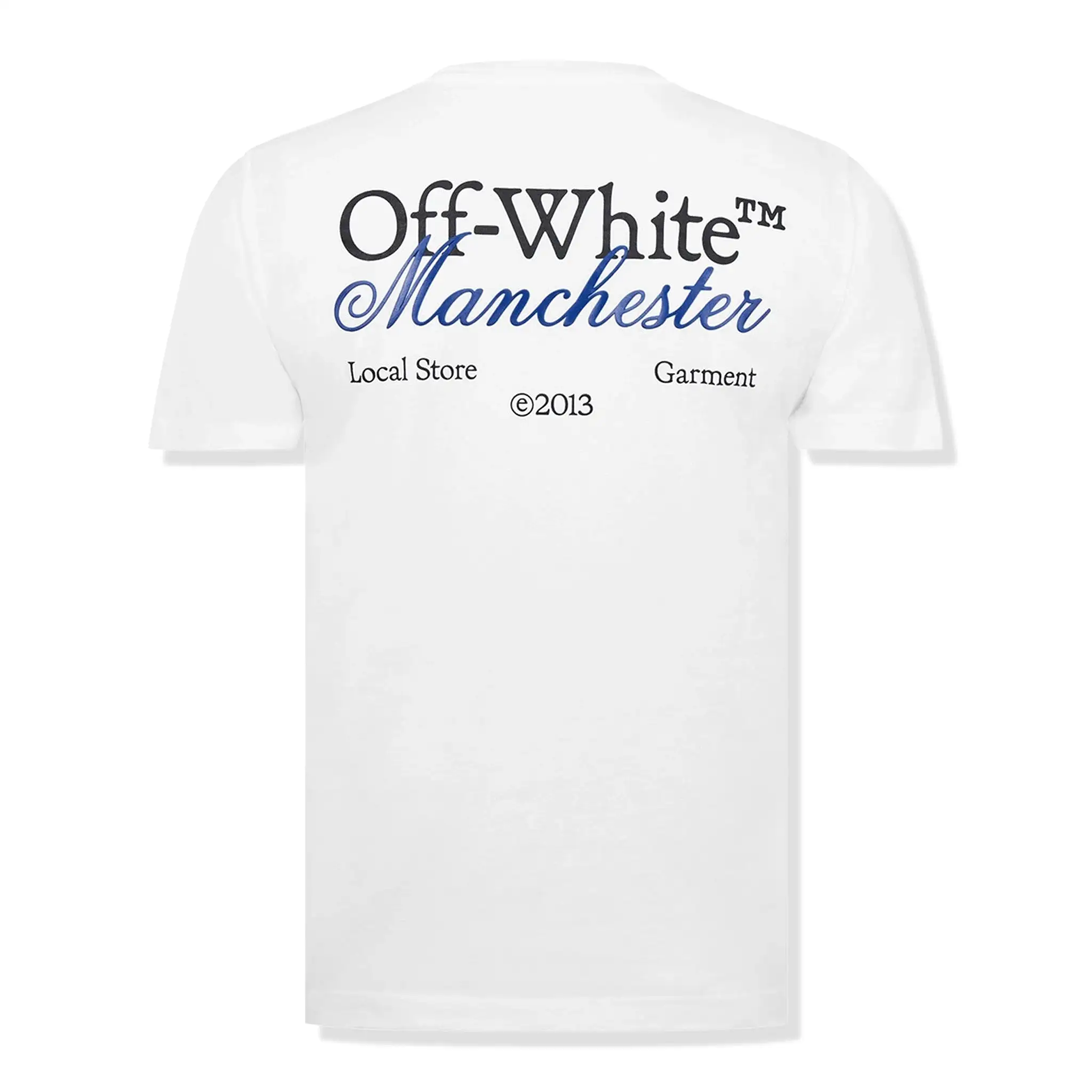 Off-White Off Manchester Exclusive White T Shirt