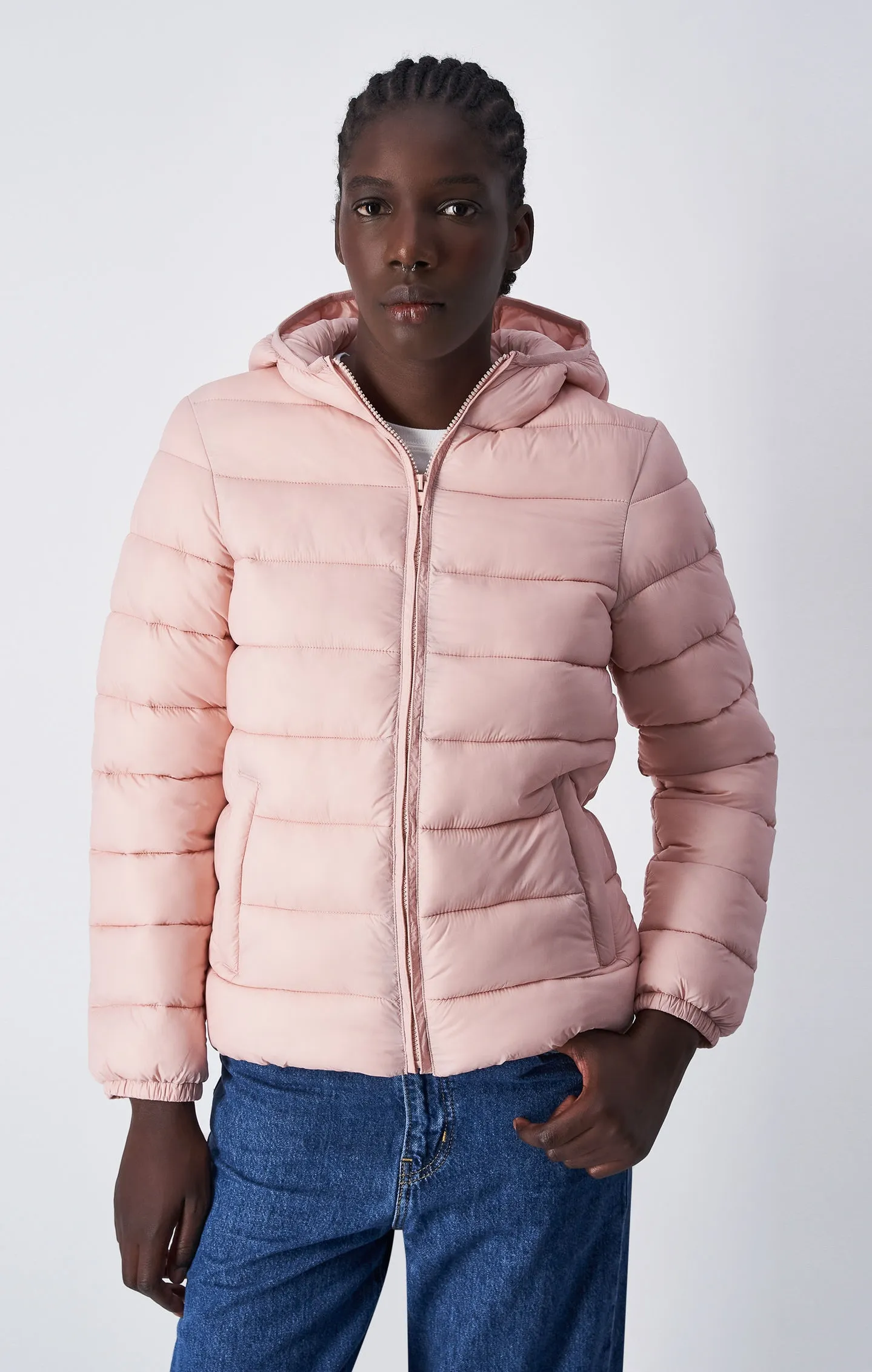 Outerwear Rose Tane C Logo Nylon Padded Jacket