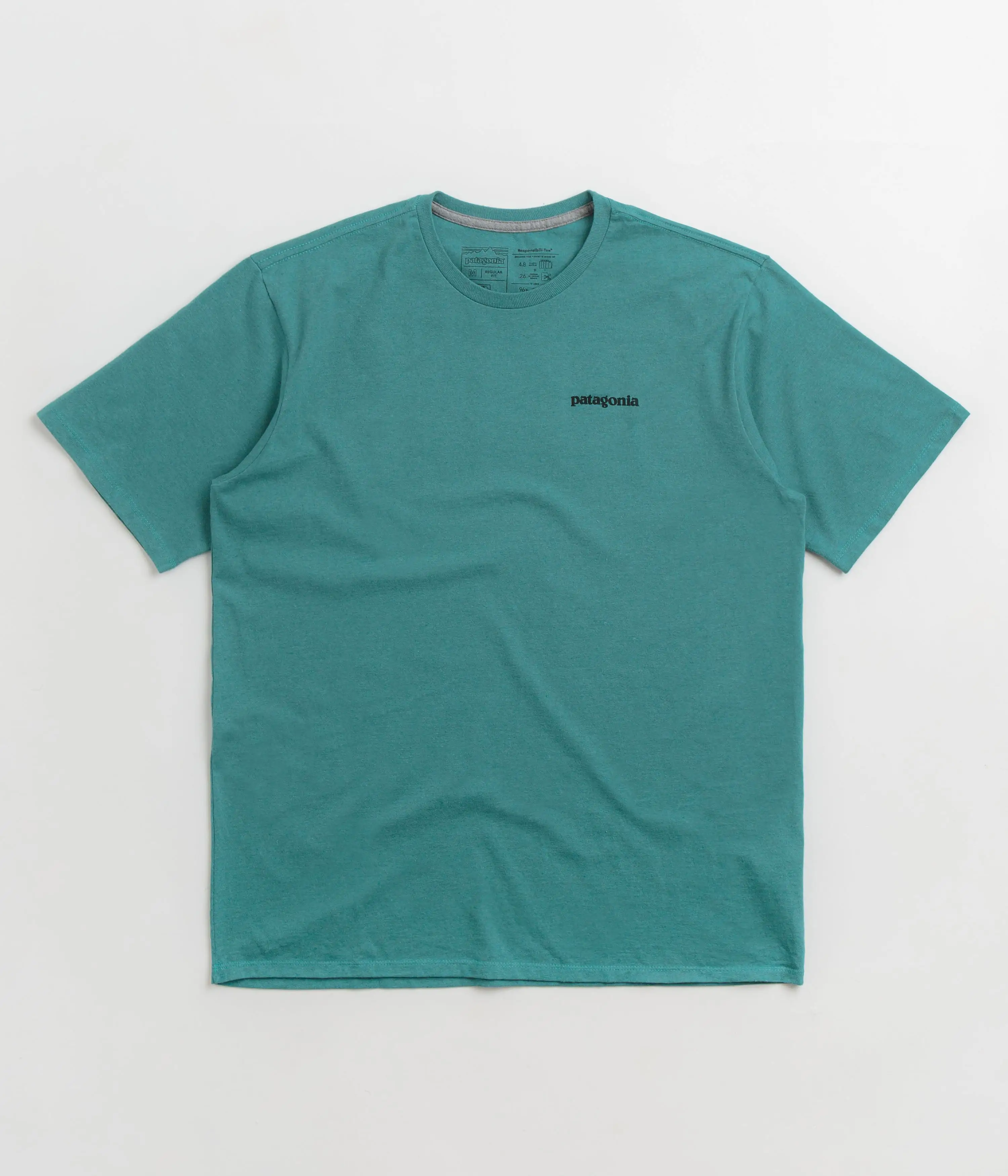 Patagonia P-6 Logo Responsibili-Tee T-Shirt - Belay Blue