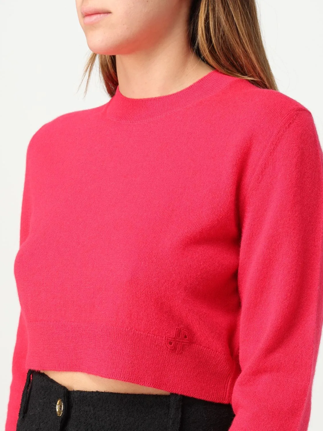 PATOU  |Casual Style Wool Street Style Long Sleeves Plain