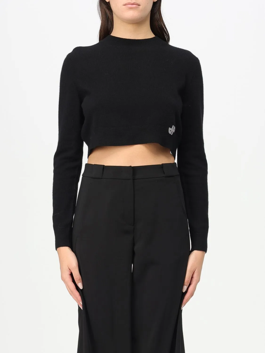 PATOU  |Casual Style Wool Street Style Long Sleeves Plain