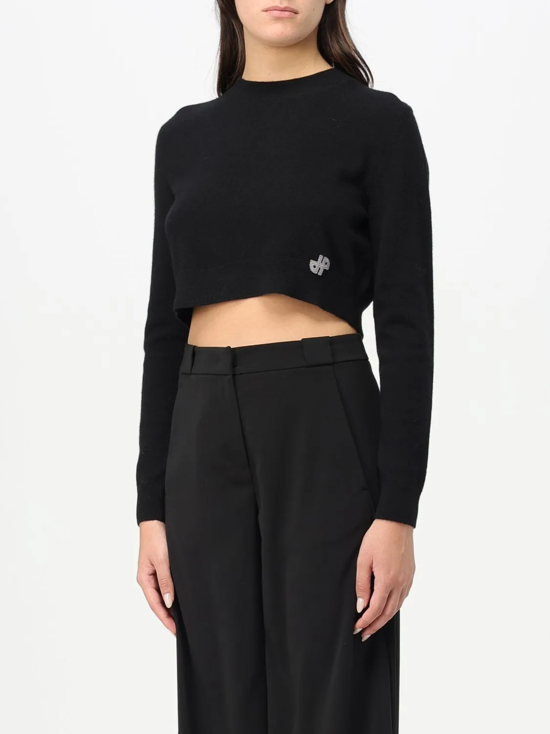 PATOU  |Casual Style Wool Street Style Long Sleeves Plain