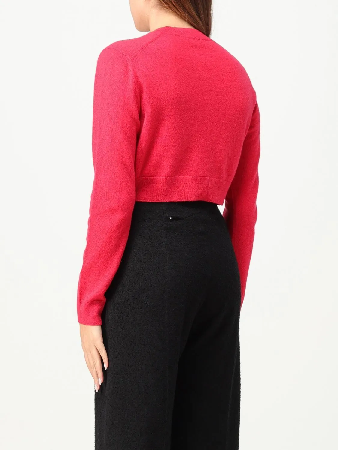 PATOU  |Casual Style Wool Street Style Long Sleeves Plain