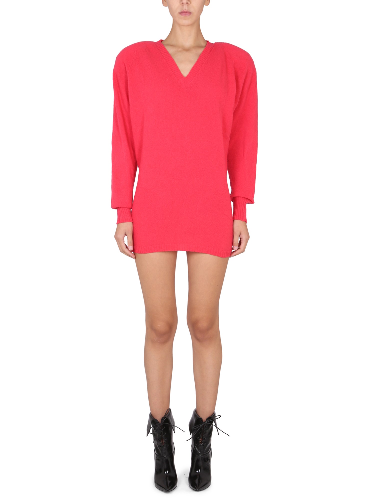 PHILOSOPHY DI LORENZO SERAFINI    WOOL KNIT MINI DRESS