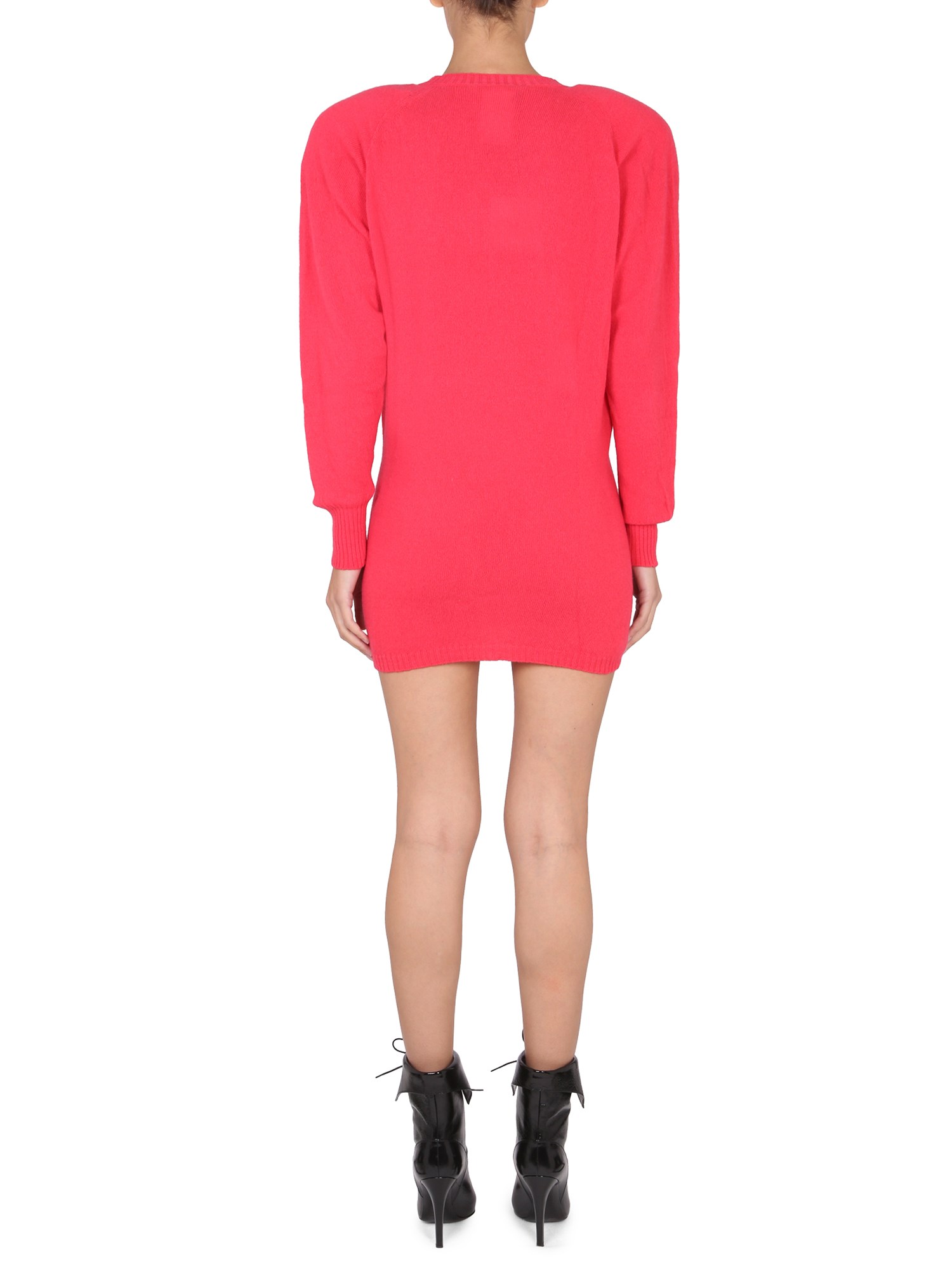 PHILOSOPHY DI LORENZO SERAFINI    WOOL KNIT MINI DRESS