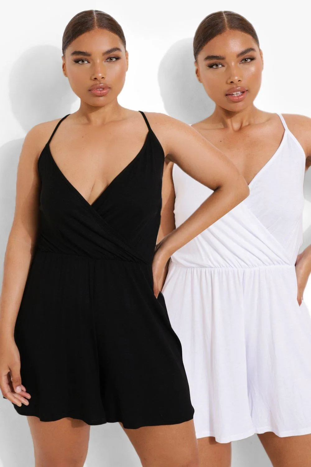 Plus 2 Pack Rompers