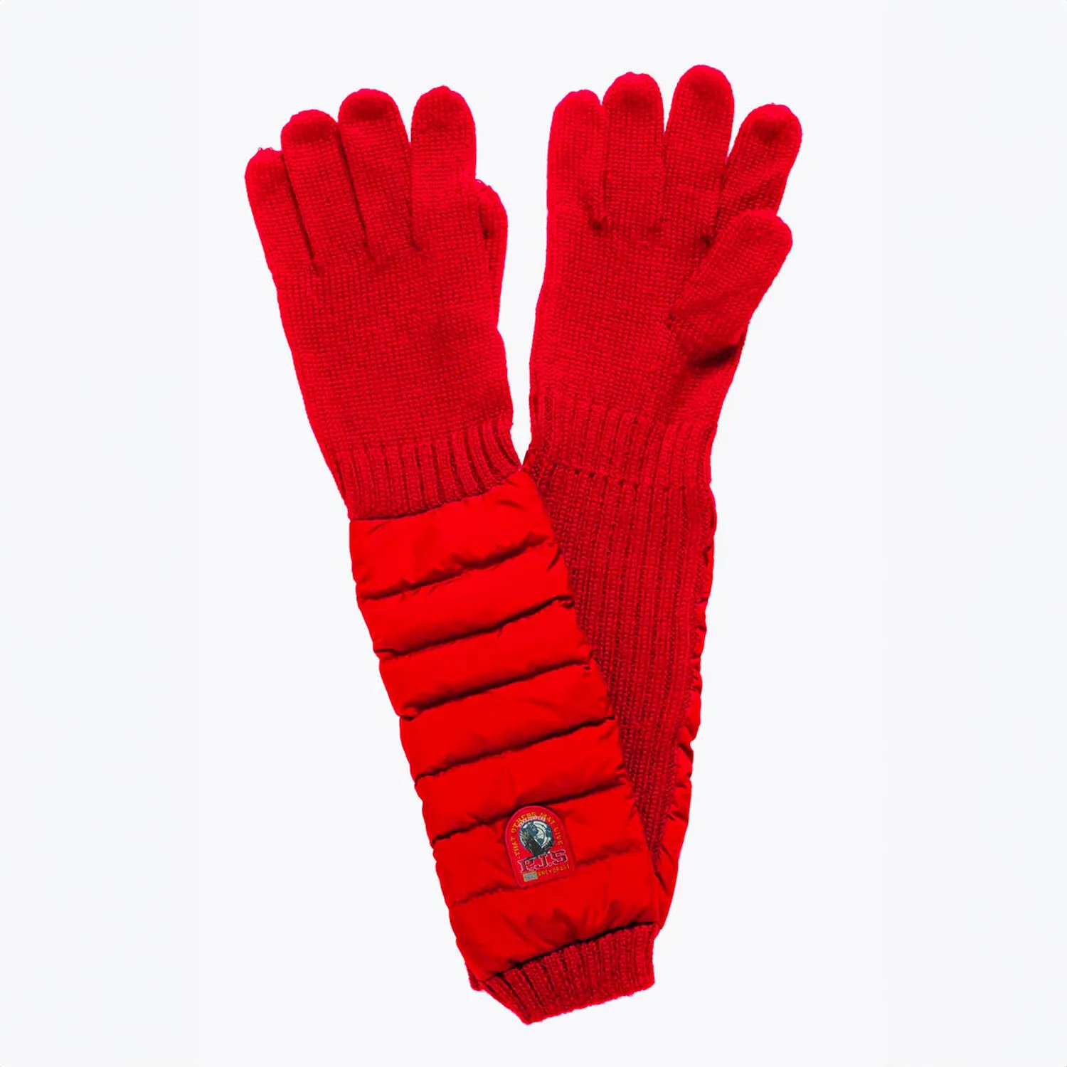 Puffer Gloves Unique Red