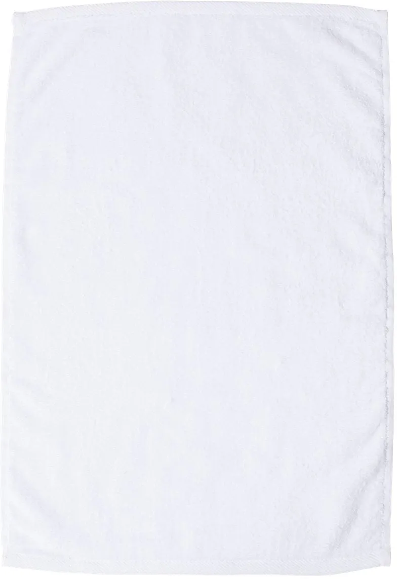 Q-Tees Deluxe Hemmed Hand Towel