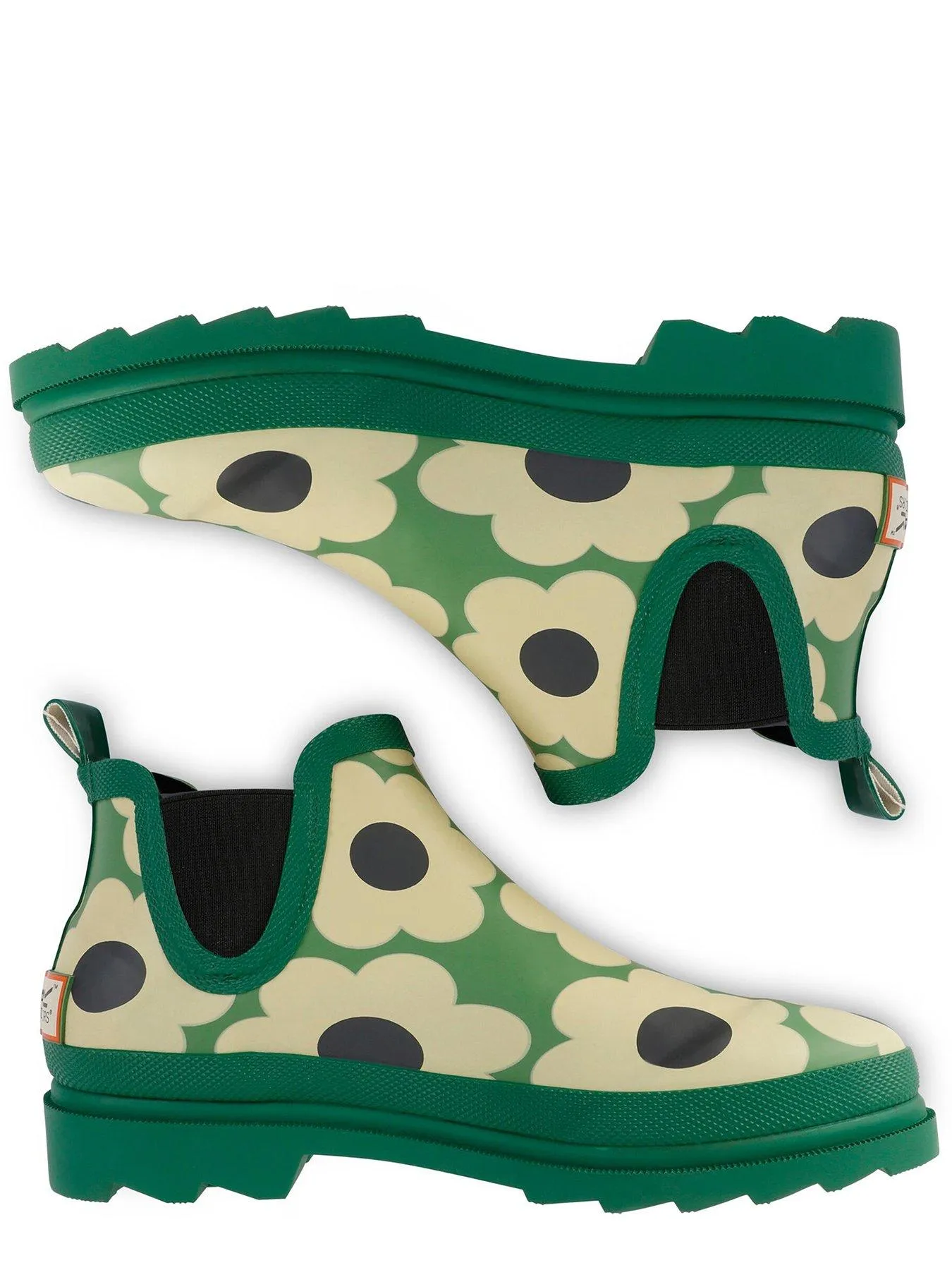 Regatta Orla Kiely Wellies Mid - Green/multi