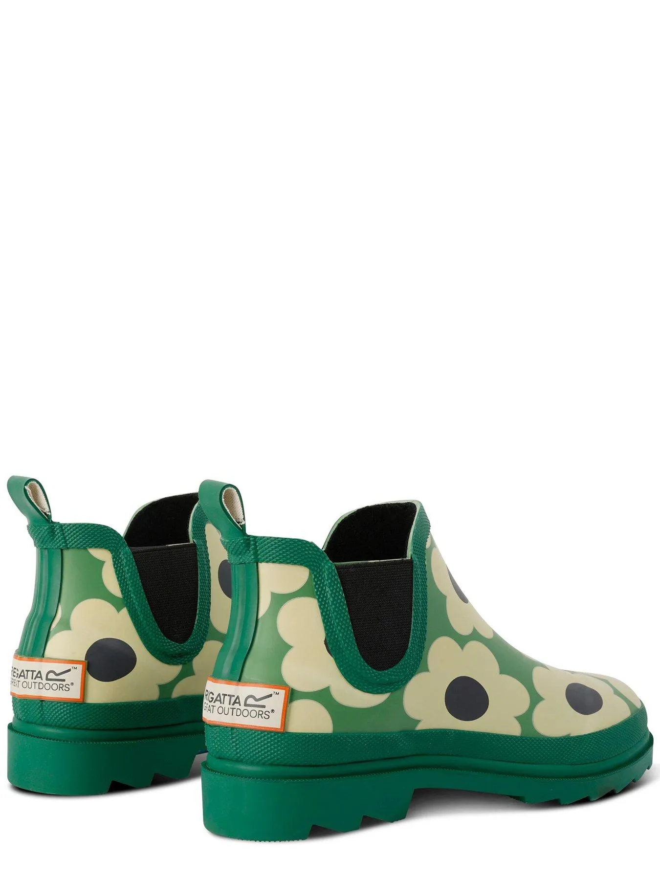 Regatta Orla Kiely Wellies Mid - Green/multi