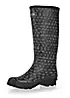 Regatta Women’s Fairweather II Black Animal Print Wellies