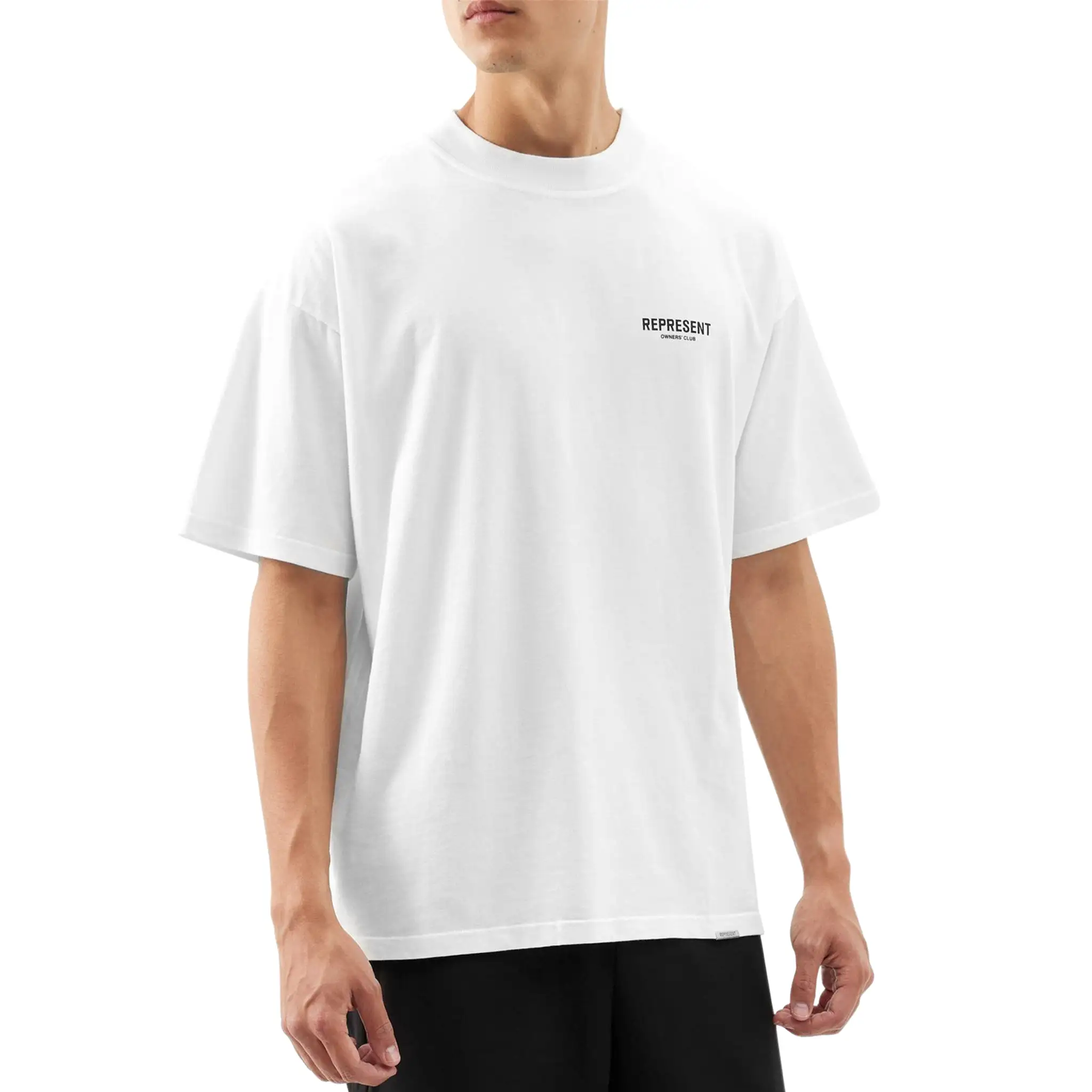 Represent Owners Club Flat White T Shirt