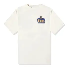 Rhude Grand Cru Vintage White T Shirt