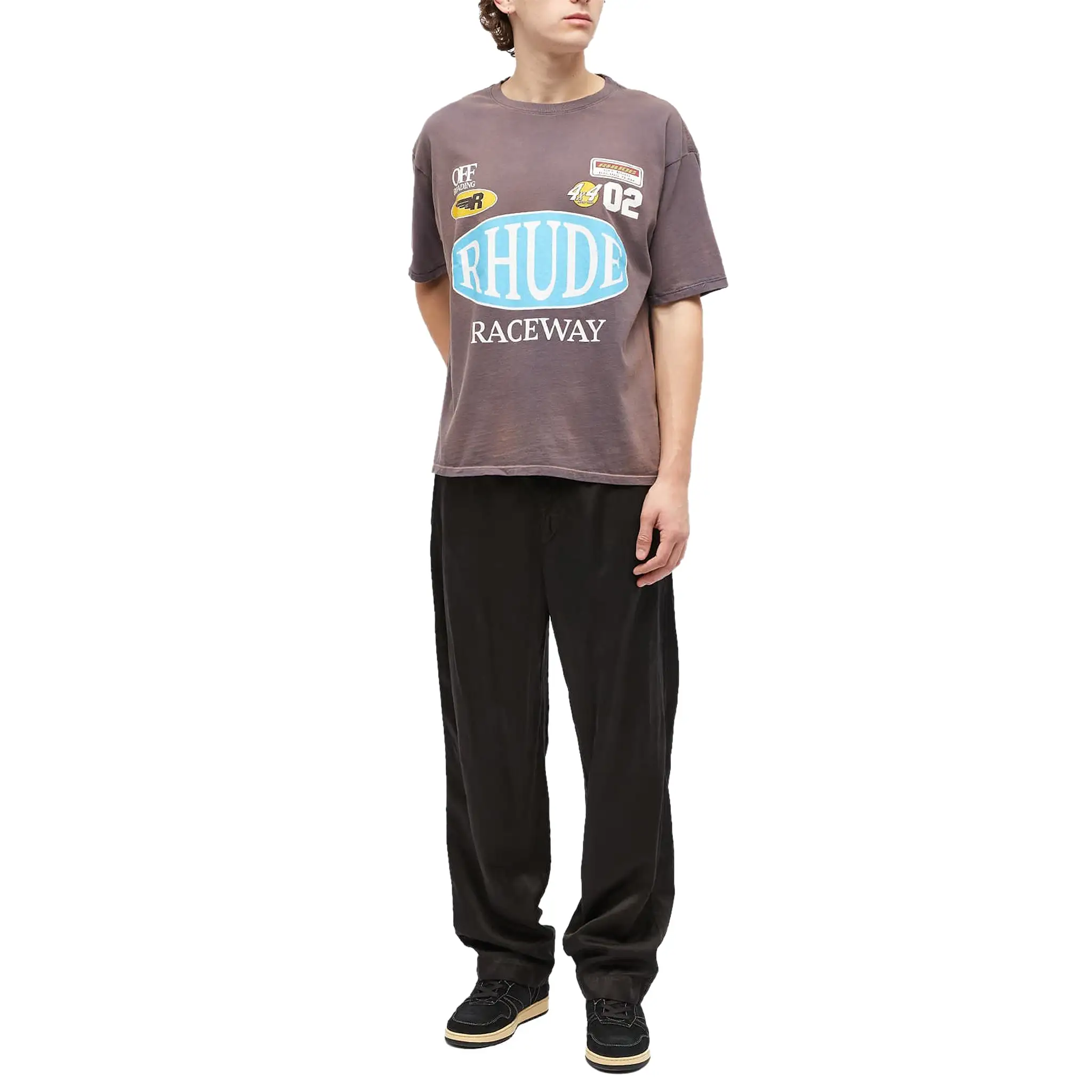 Rhude Raceway Grey T Shirt