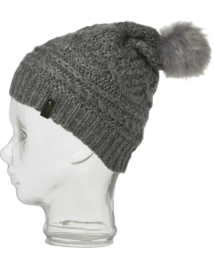 Rojo Anja Beanie Grey Marle | Beanies Women's | Snow Skiers Warehouse