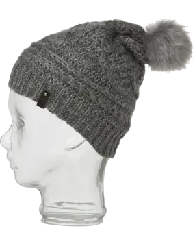 Rojo Anja Beanie Grey Marle | Beanies Women's | Snow Skiers Warehouse