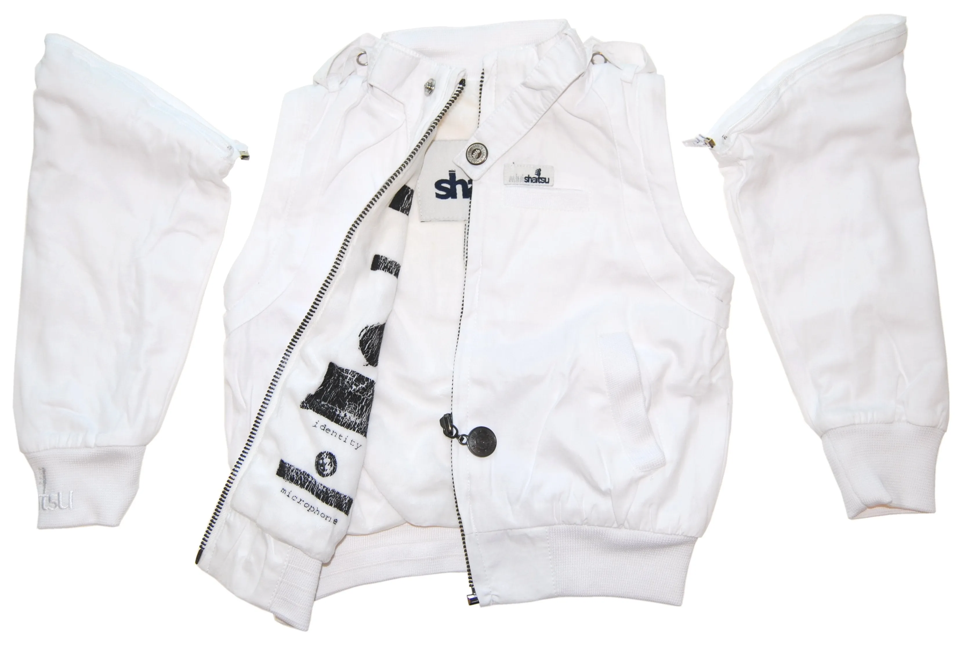 Secret Agent White Jacket-Vest by: Mini Shatsu