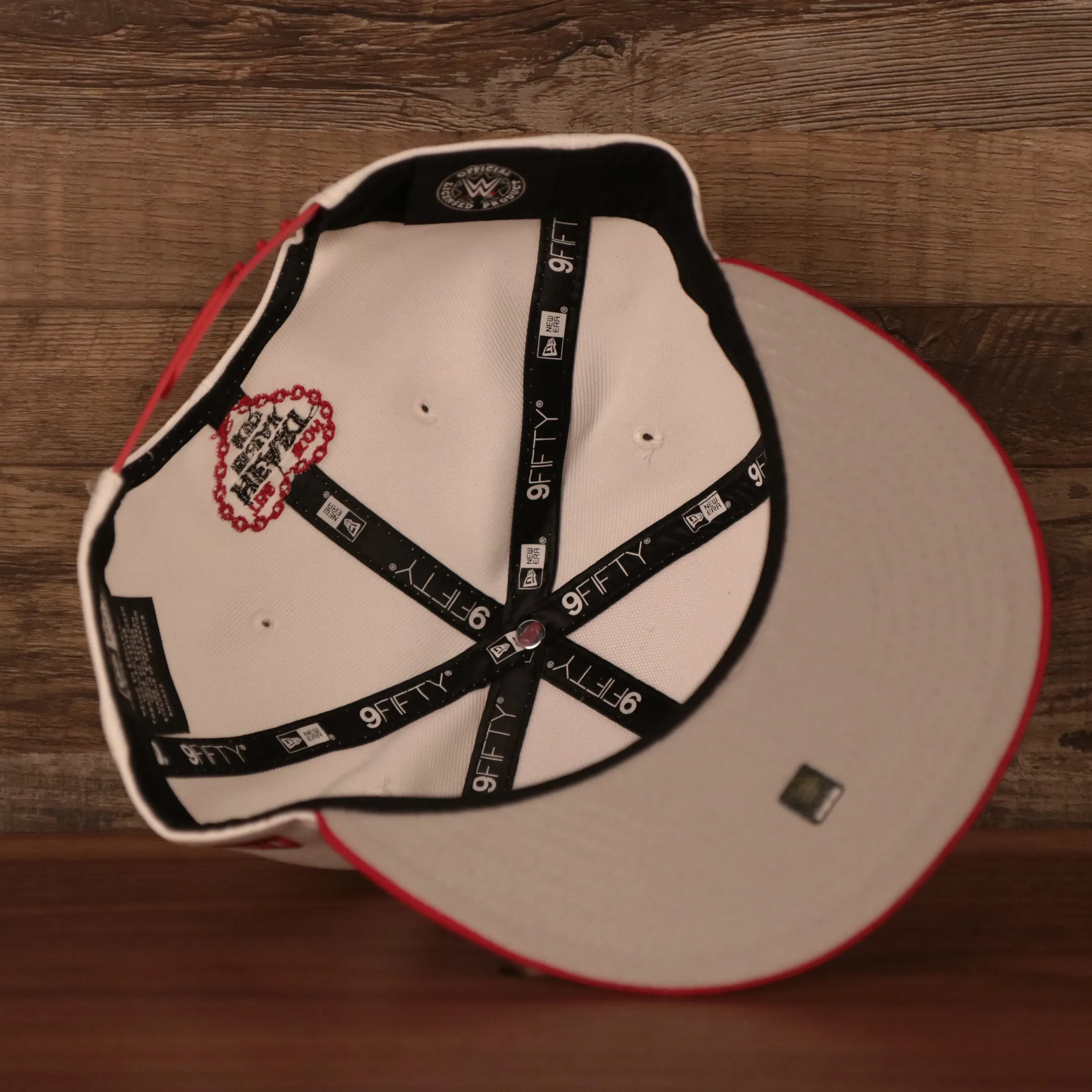 Shawn Michaels HeartBreak Kid White 9Fifty Gray Bottom Snapback