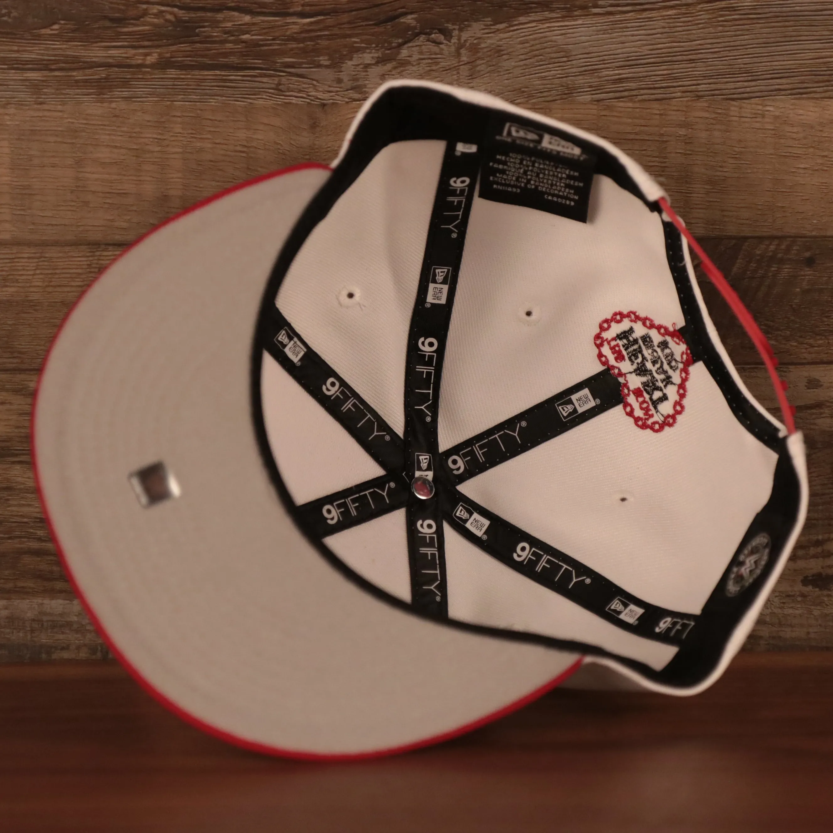 Shawn Michaels HeartBreak Kid White 9Fifty Gray Bottom Snapback