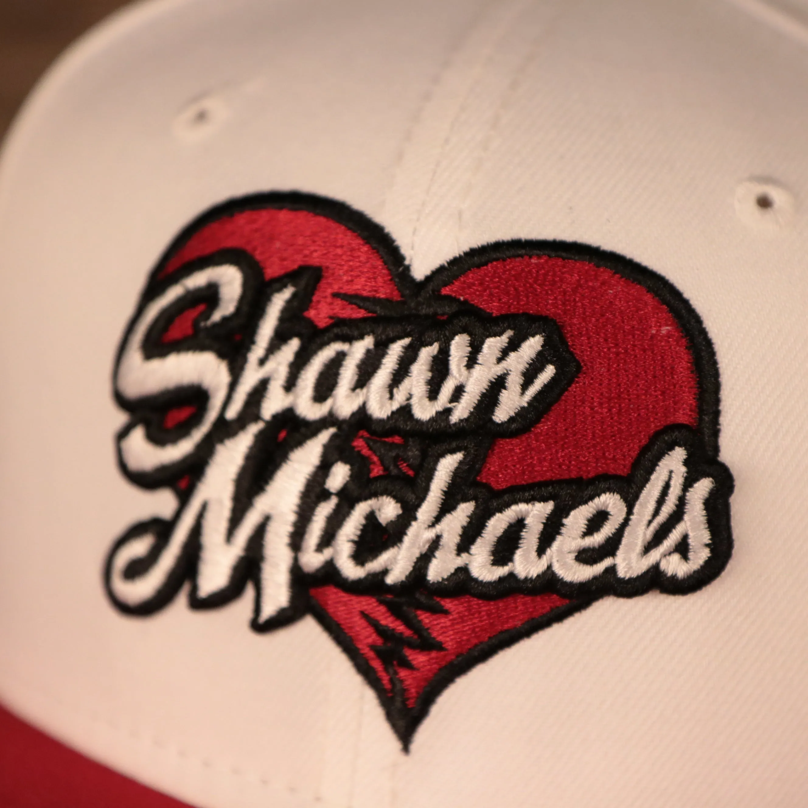 Shawn Michaels HeartBreak Kid White 9Fifty Gray Bottom Snapback