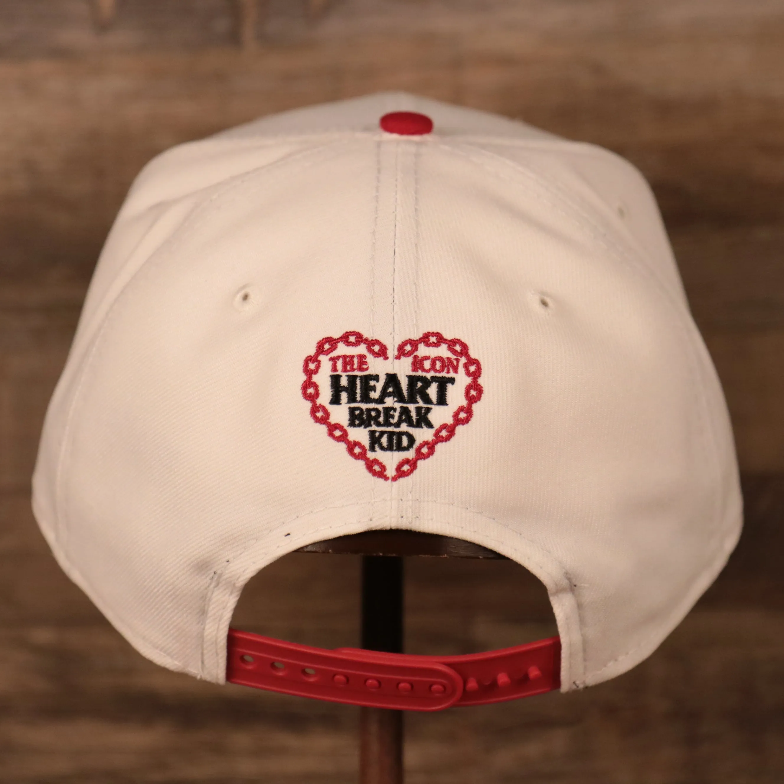 Shawn Michaels HeartBreak Kid White 9Fifty Gray Bottom Snapback