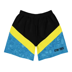 Star Trek: The Original Series TOS Pattern Athletic Shorts