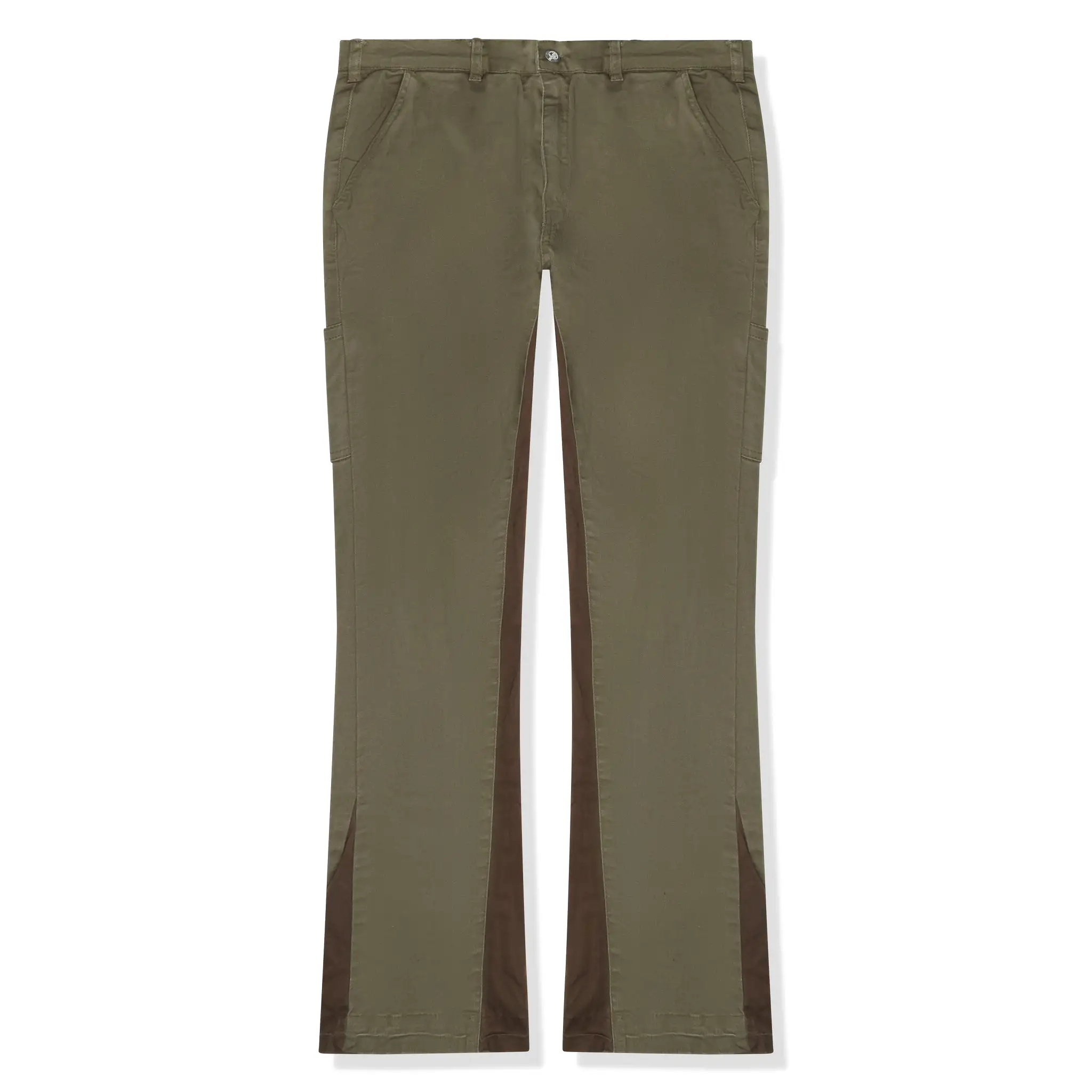 Suavo World Flare Denim Khaki