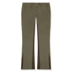 Suavo World Flare Denim Khaki